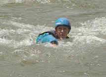 whitewater swim