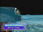 swimming whitewater drops