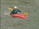 kayak swim