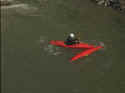 kayak swim