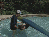 kayak roll instructor lesson