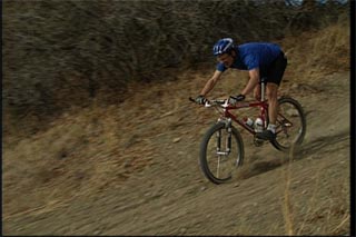 Braking a bicycle with control