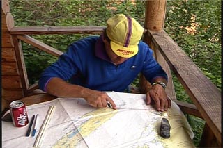 Map work for kayakers