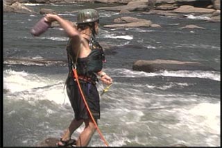 Advanced ropework on the river