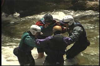Simple river rescue